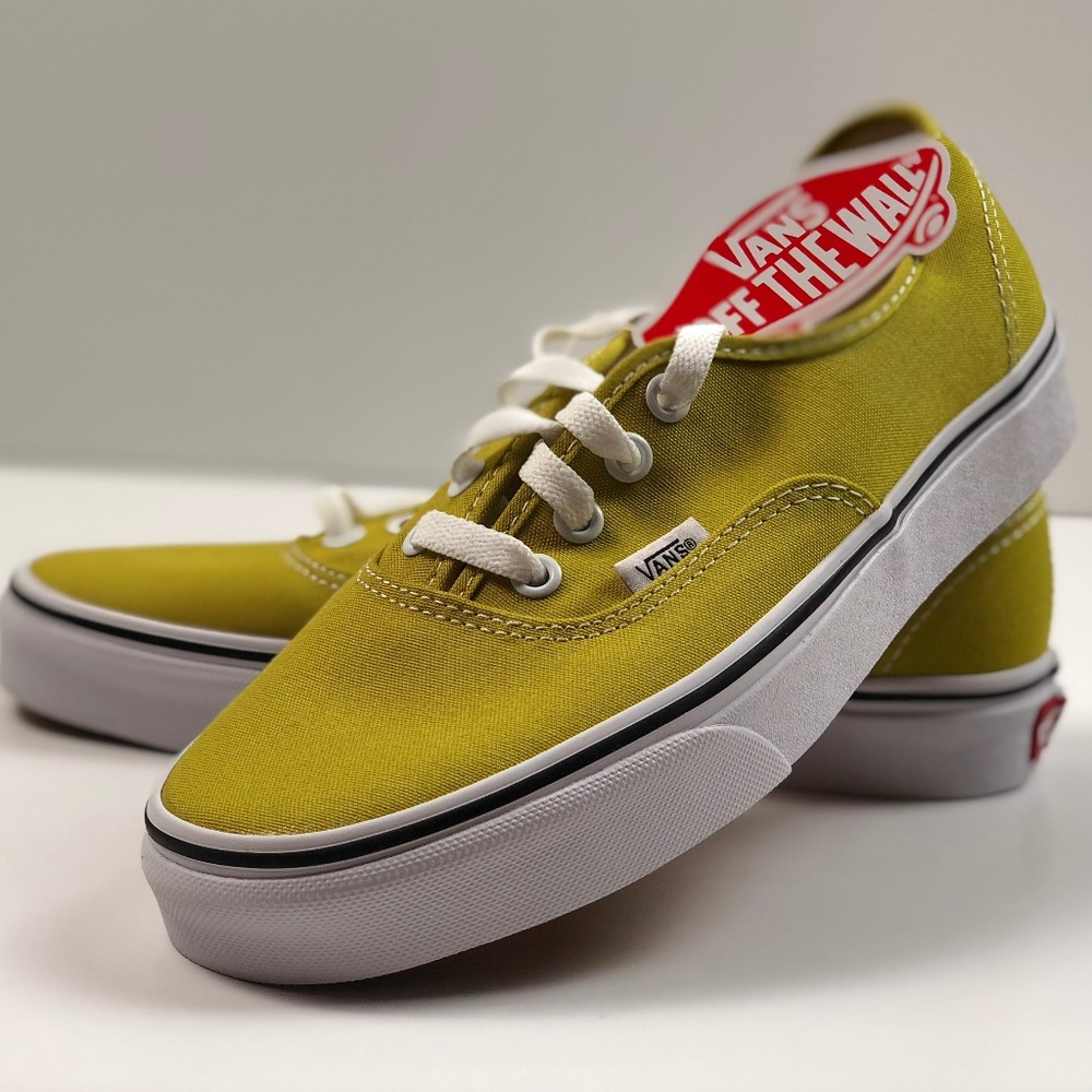 Vans Authentic Cress Green/True White Sneakers - Picture 2 of 10